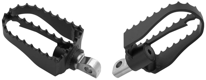 Burly Brand B13-1007B MX Style Footpegs - Rider