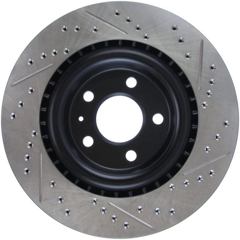 Load image into Gallery viewer, Stoptech 127.33137R ST Slot &amp; Drill Brake Rotors
