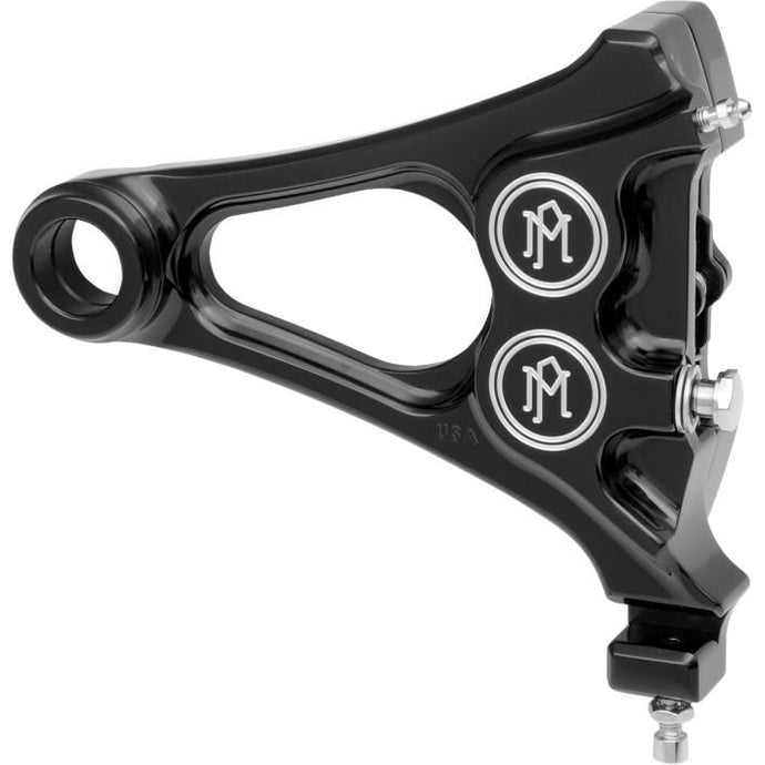 Performance Machine 1256-0077-BM Four-Piston Differential-Bore Brake Caliper Kit - Contrast Cut