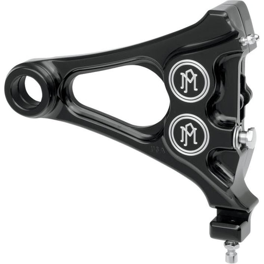 Performance Machine 1256-0077-BM Four-Piston Differential-Bore Brake Caliper Kit - Contrast Cut