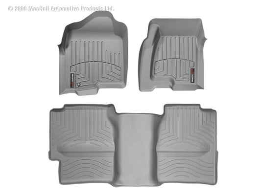 Weathertech 460031-460622 WT FloorLiner - Front - Grey