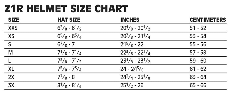 Z1r Vagrant NC Helmet (Small, Black)