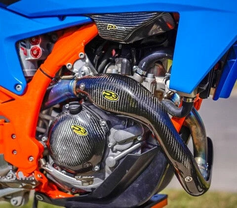 P3 201088-FMF Carbon Fiber Header Heat Shield
