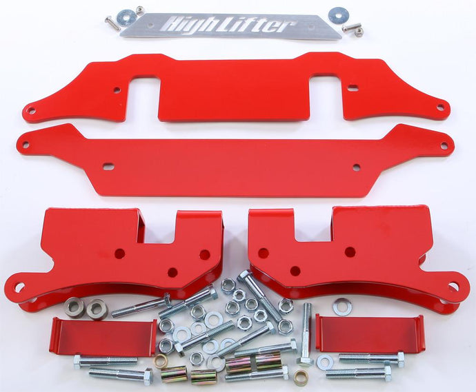 High Lifter Products PLK1RZR-50-R Signature Series Lift Kit - 3-5in. Lift - Red