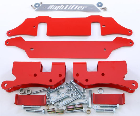 High Lifter Products PLK1RZR-50-R Signature Series Lift Kit - 3-5in. Lift - Red