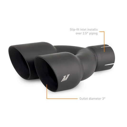 Mishimoto MMEXH-TIP-FSTBK MM Exhaust Tips