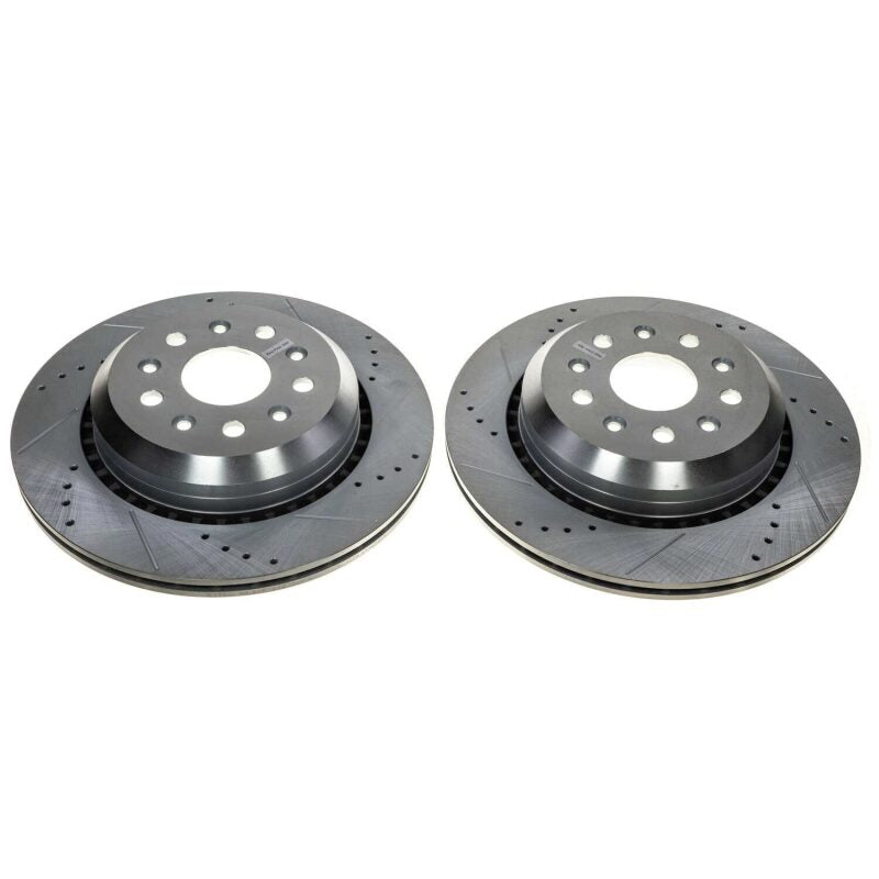 Load image into Gallery viewer, Powerstop AR8396XPR PSB Evolution Drill/Slot Rotor
