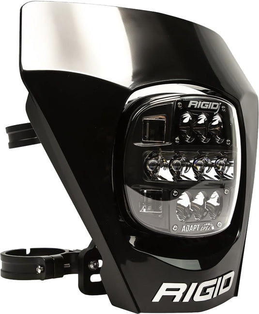 Rigid Industries 300418 Number Plate for Adap-XE Moto LED Lights Kit - Black