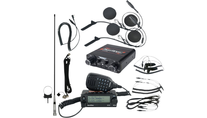 Navatlas NIRIH2 Intercom and Radio Kit With Two In-Helmet Headsets
