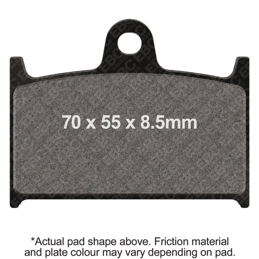 Ebc Powersports FA236HH EBC HH Sintered Brake Pads