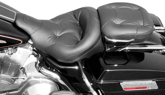 Mustang 75537 1-Piece Ultra Touring Seat - Regal Style - No Studs