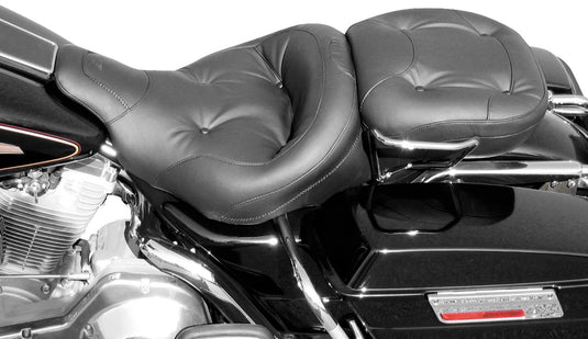 Mustang 75537 1-Piece Ultra Touring Seat - Regal Style - No Studs