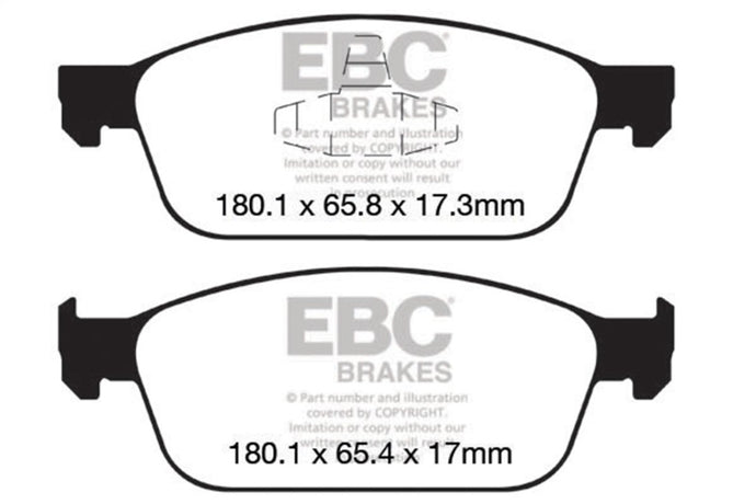 Ebc DP22145 EBC Greenstuff Brake Pad Sets