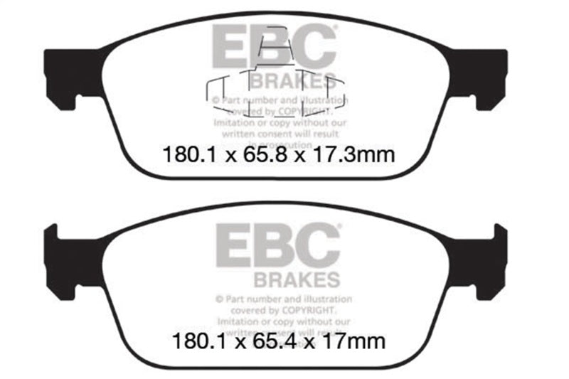 Load image into Gallery viewer, Ebc DP22145 EBC Greenstuff Brake Pad Sets
