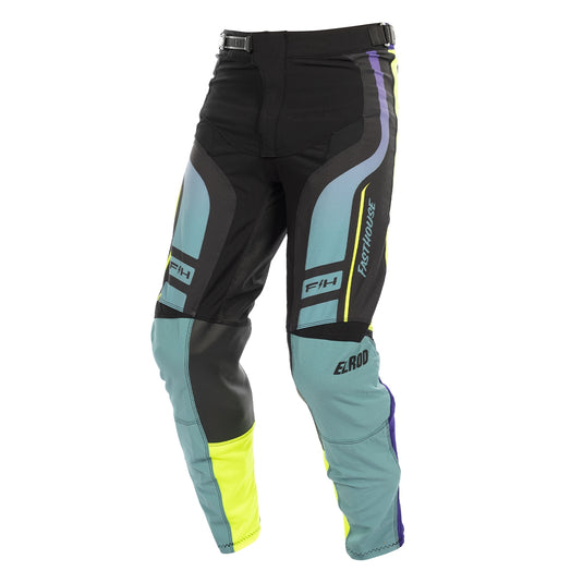 Fasthouse Elrod React Pants (34, Light Indigo/Black)
