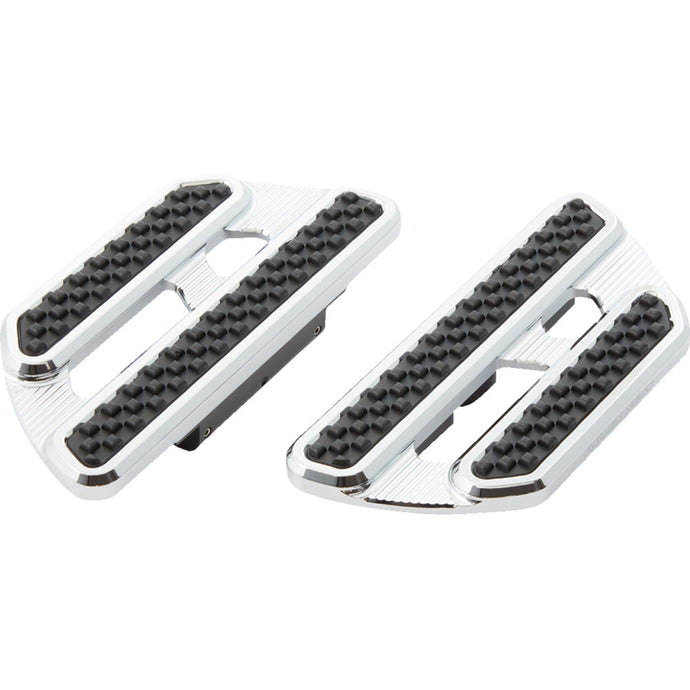 Arlen Ness 410-027 Method Passenger Floorboards - Chrome