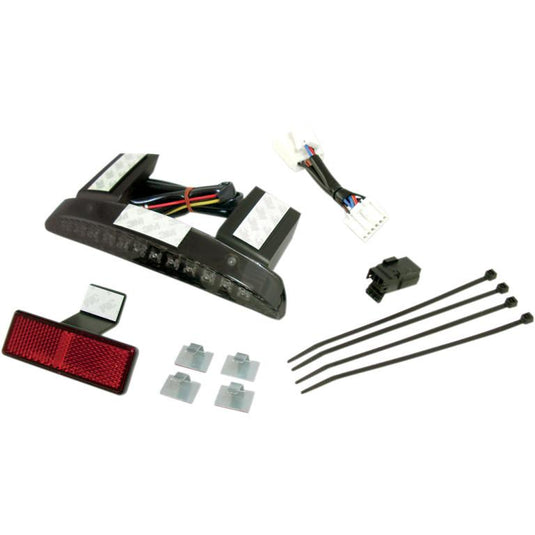 Drag Specialties 2010-0917 LED Running Light/Brake Light Assembly - Smoke lens