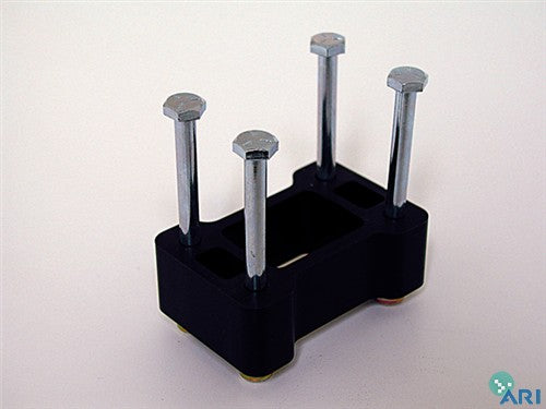 Spi SM-08066-3 Handlebar Riser Block for Flat Style Steering Post - 3in. Rise