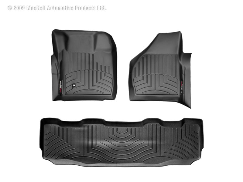 Load image into Gallery viewer, Weathertech 441201-440022 WT FloorLiner - Rear - Blk
