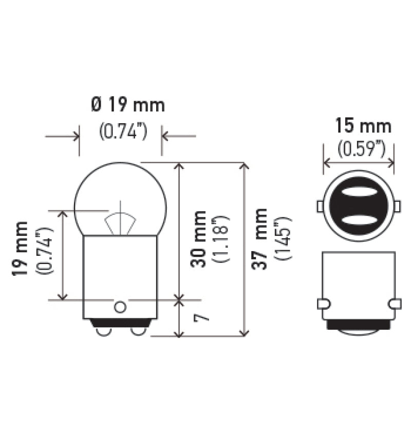 Load image into Gallery viewer, Hella 90 HELLA Miniature Bulb
