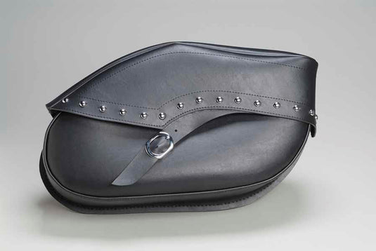 Dowco SB1806 Revolution Series Hard Mount Saddlebags - Studded Leather - 18 1/2in.L x 6in.W x 11 1/2in.H