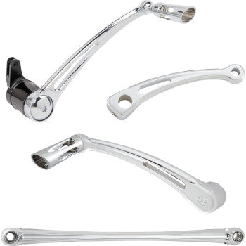 Arlen Ness 420-109 Deep Cut Foot Control Kit - Chrome