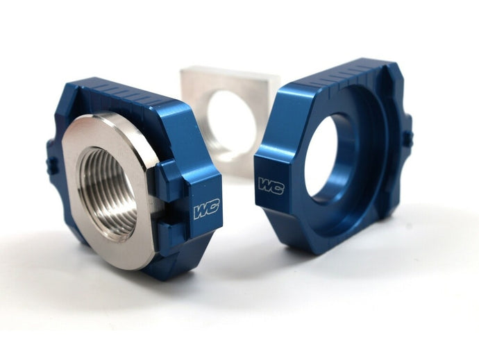 Works Connection 17-251 Elite Axle Blocks Kit - Blue