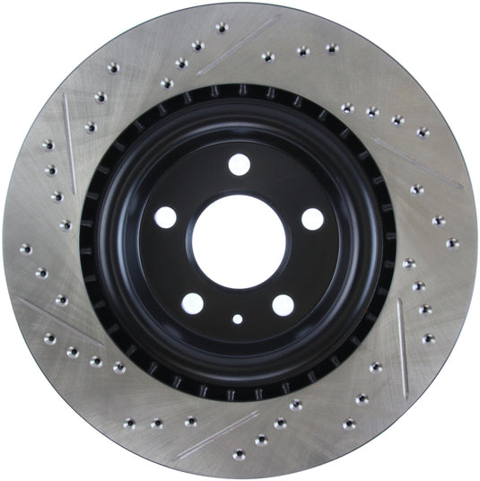 Stoptech 127.33137L ST Slot & Drill Brake Rotors