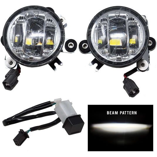 Pathfinder FG105C Fog Light Kit - Chrome Hon