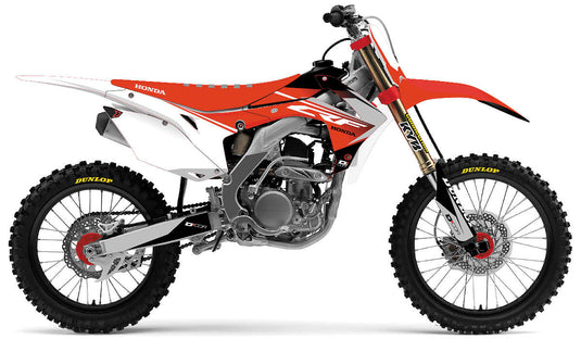Dcor 20-10-127 COR 9 Honda Complete Graphics Kit - White