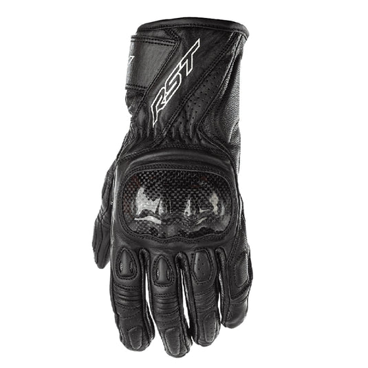 Rst Stunt III CE Womens Gloves (Medium, Black)