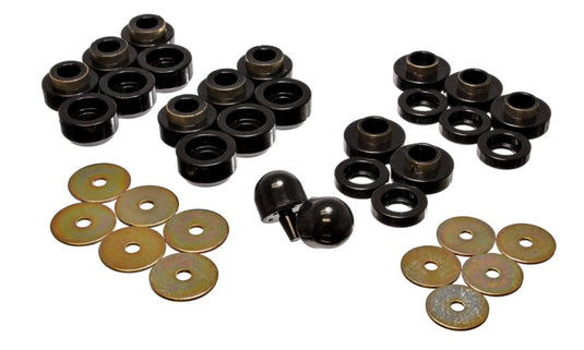 Energy Suspension 2.4107G ES Body Mounts - Black