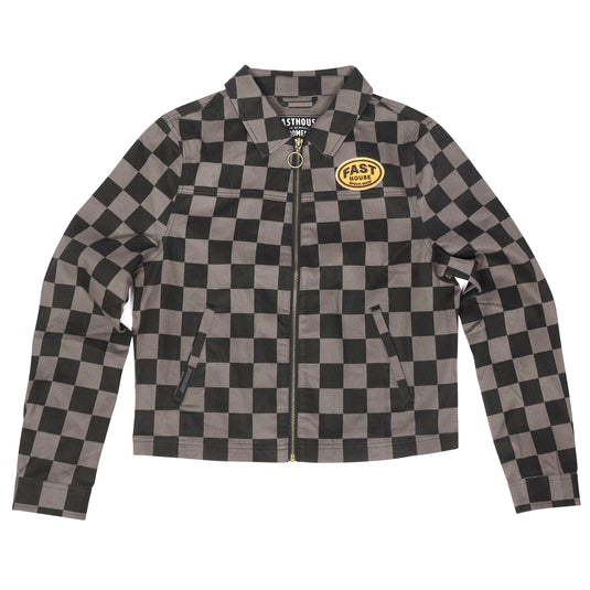 Fasthouse Daisy Womens Jacket (XX-Large, Black/Gray)