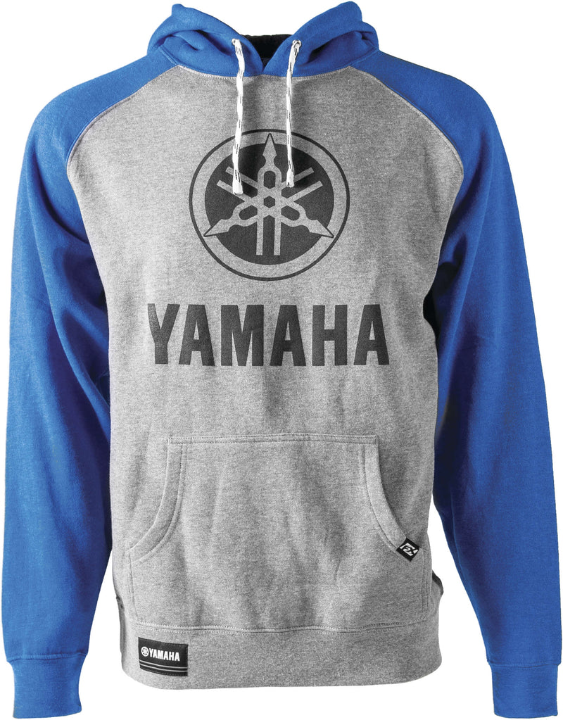 Factory Effex Yamaha Icon Hoodie Royal/Gray Gray