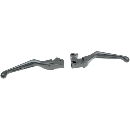 Drag Specialties 0610-0144 Slotted Wide Blade Clutch Lever - Black