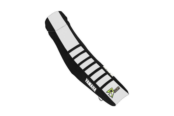 Dcor 30-70-502 Seat Cover - Black Sides - White Top with Black Ribs