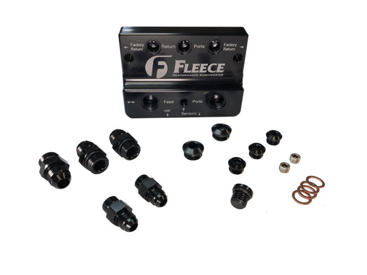 Fleece Performance FPE-FFD-RF-4G FPE Fuel Distribution Blocks
