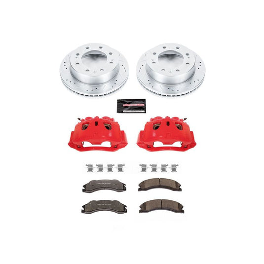 Powerstop KC5559-36 PSB Red Calipers