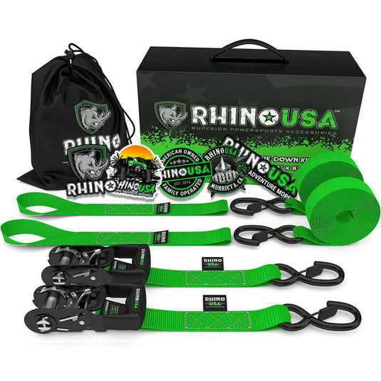 Rhino Usa HDKIT-2PK-GRN RSA Tie Down Kits