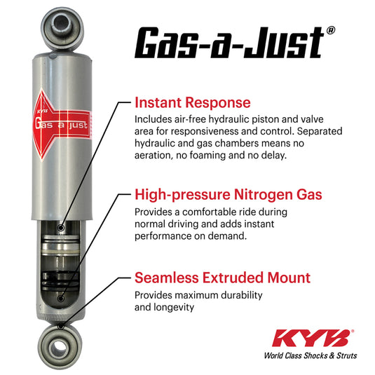 Kyb 5510052 KYB Shocks & Struts Gas-A-Just