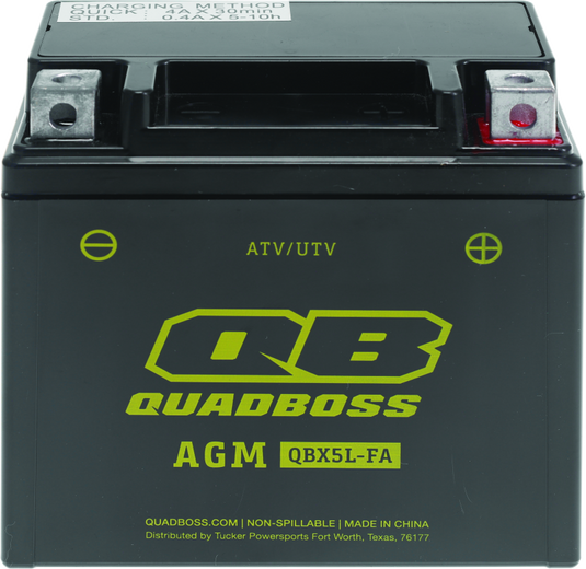 Quadboss 401376 QBS Batteries