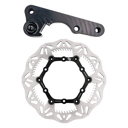 Gbrakes GBDOS9 Motocross Oversize 270mm. Front Rotor Kit