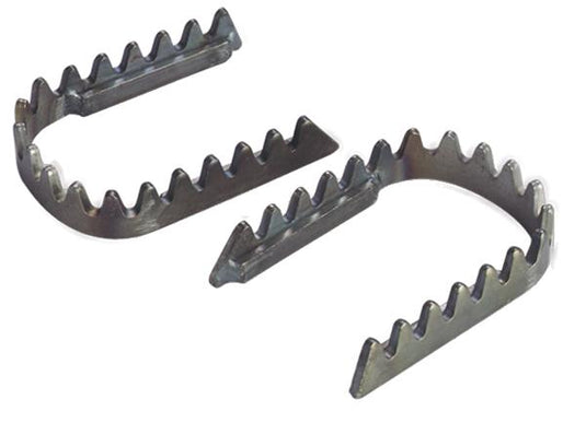 Works Connection 20-170 Weld On Pro Footpeg Wideners - 1 3/4in. Pegs