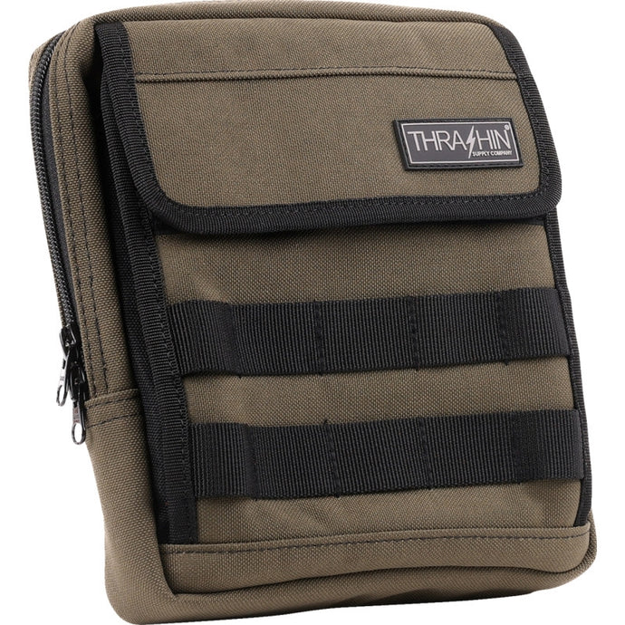 Thrashin Supply Company THB-0031 Handlebar Bag Slim - Green