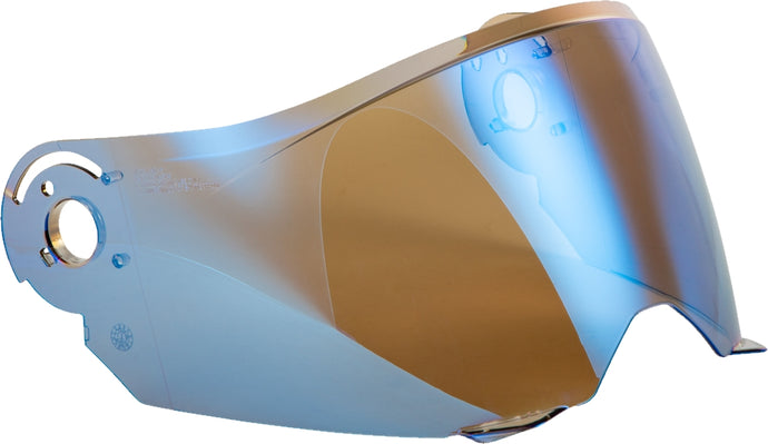 Fly Racing Face Shield for Odyssey Helmets - Blue Mirror