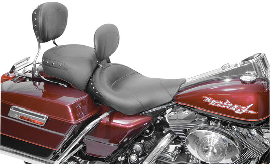 Mustang 79112 Studded Recessed Rear Seat - Black Studs