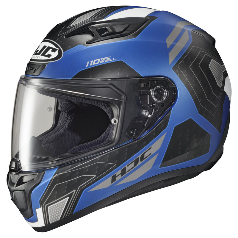 HJC i10 Sonar Helmet Semi-Flat Blue (MC-2SF) Blue
