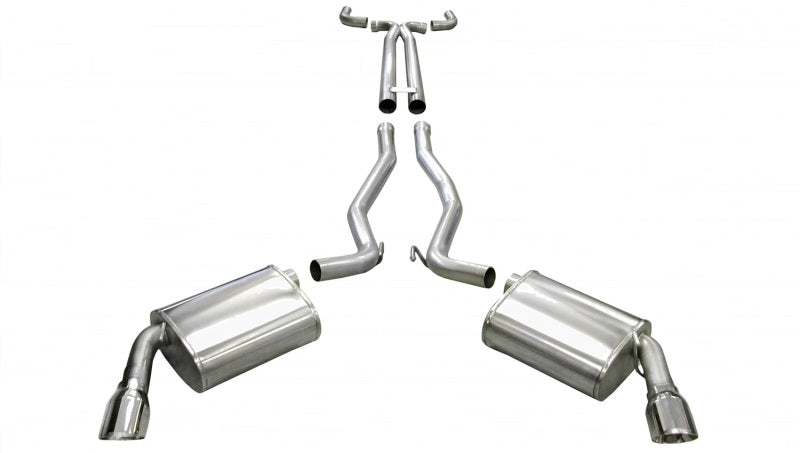 Load image into Gallery viewer, Corsa Performance 14954 COR Cat-Back + X-Pipe Sport
