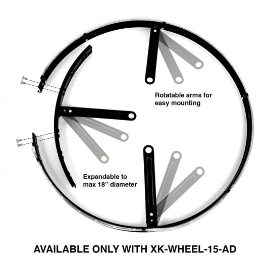 Xkglow XK-WHEEL-15-AD XKG Wheel Ring Lights