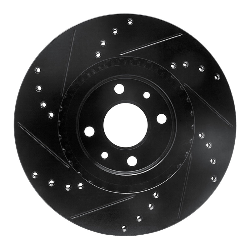 Load image into Gallery viewer, R1 Concepts 633-07004R RNC Brake Rotor - Drill &amp; Slot

